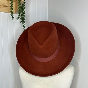Elegant Brown Women's Fedora Hat